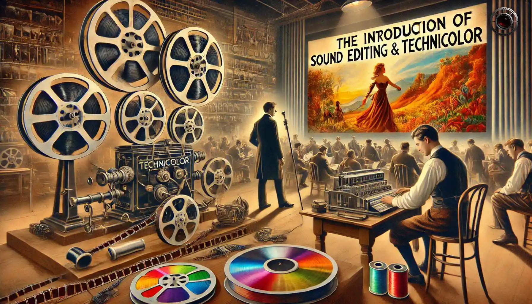 ورود صدا و رنگ به سینما