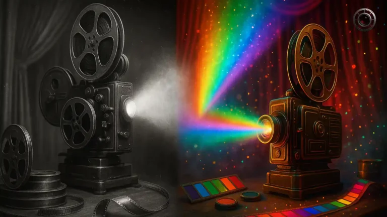 تکامل رنگ در سینما