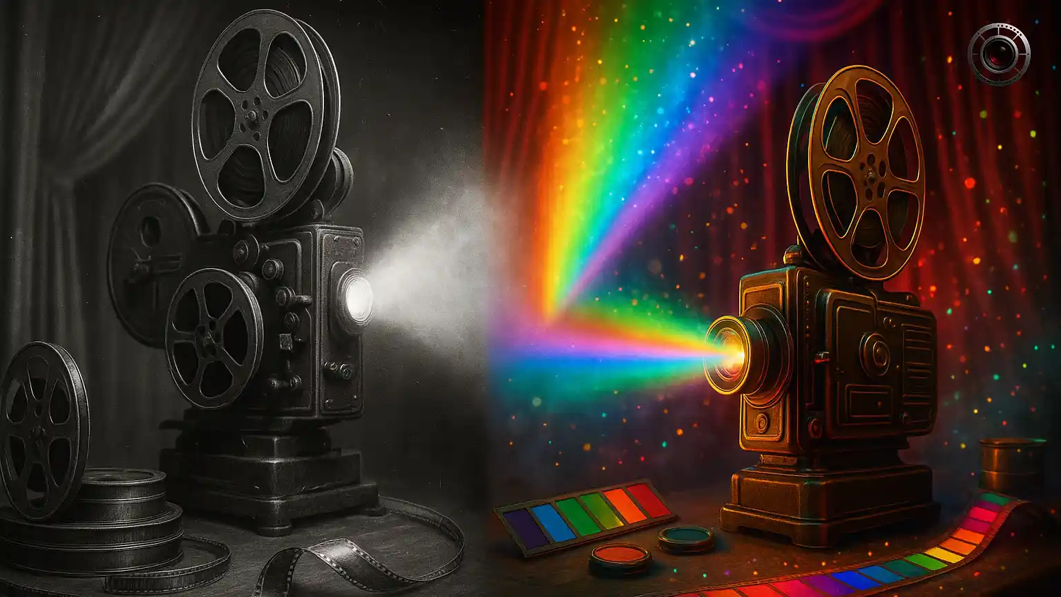 تکامل رنگ در سینما