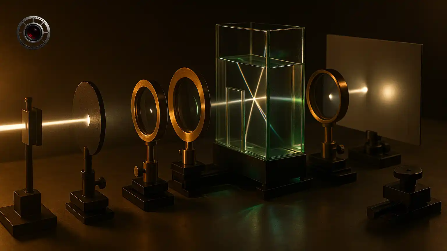 تعریف شکست نور و علت تغییر مسیر پرتو در مرز دو محیط