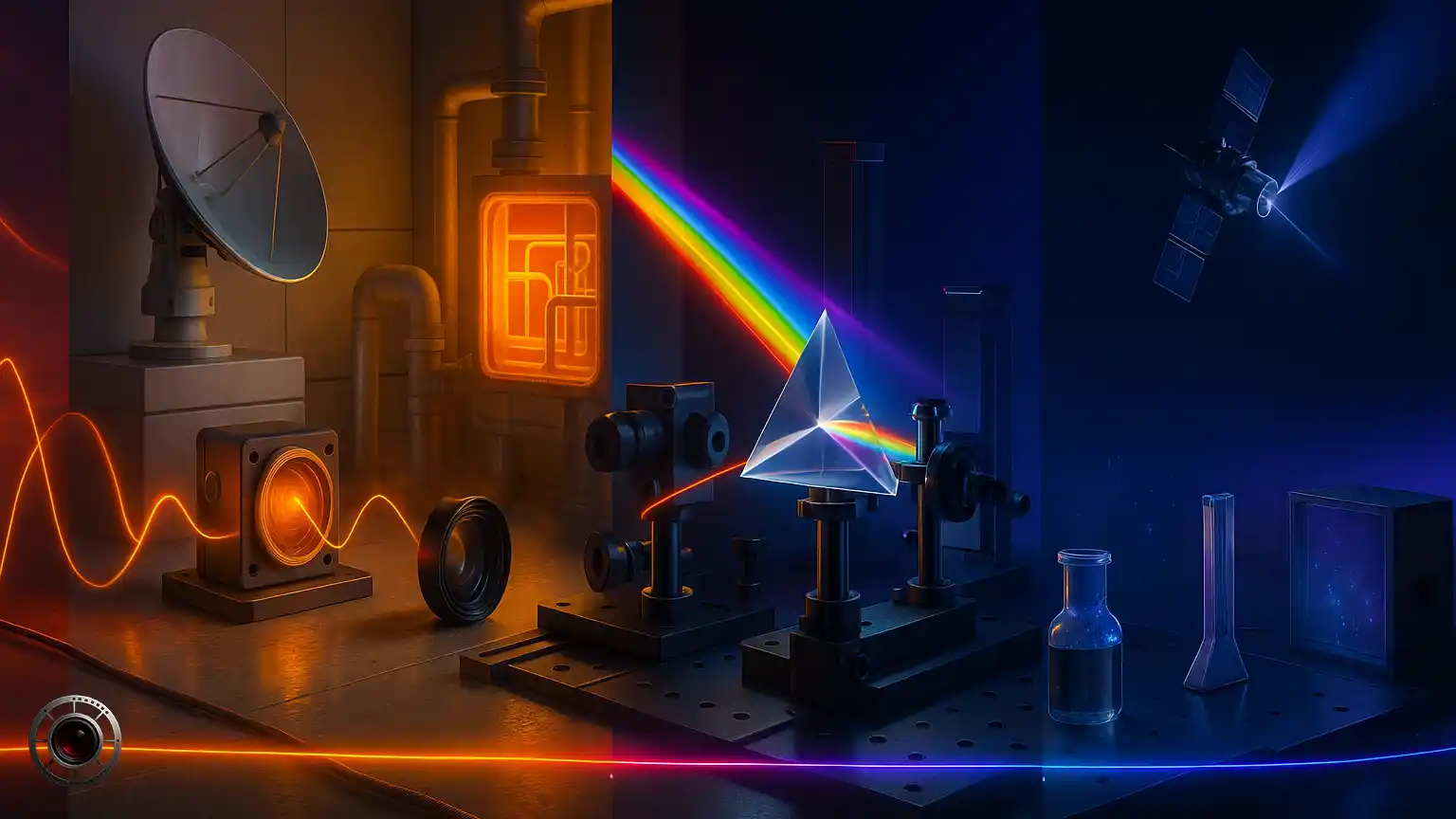 کاربرد های طیف الکترومغناطیسی از فرابنفش تا مادون قرمز در تکنولوژی