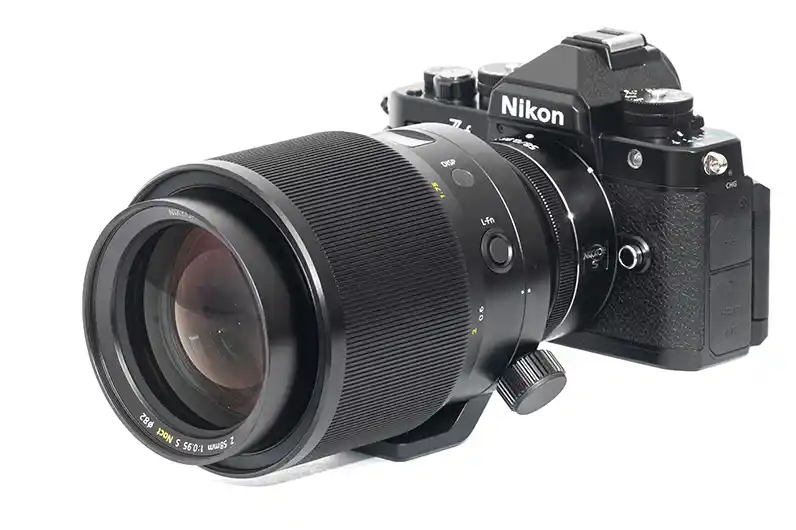 لنز نیکون 58 میلی متر با دیافراگم 0.95