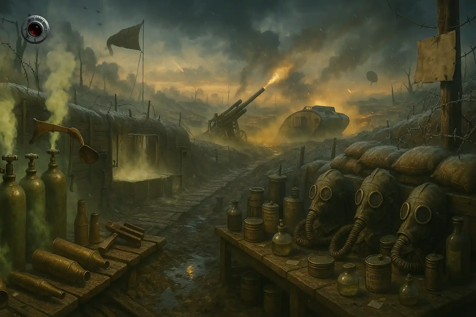 گاز کلر و خردل در جنگ جهانی اول