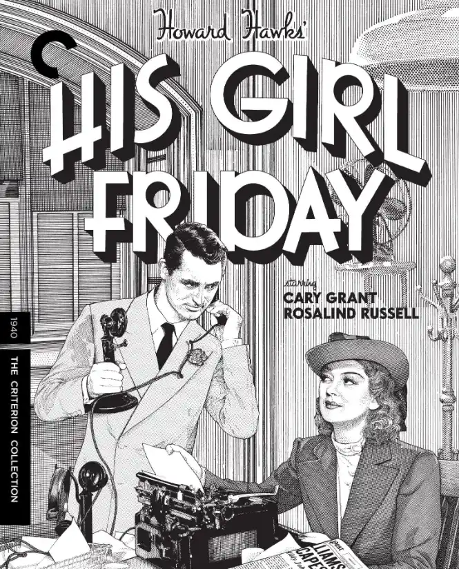 کاور فیلم منشی همه کاره His girl friday