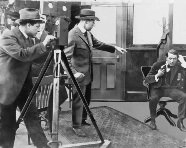 پشت صحنه فیلمبرداری گریفیث و بیلی بیتزر
