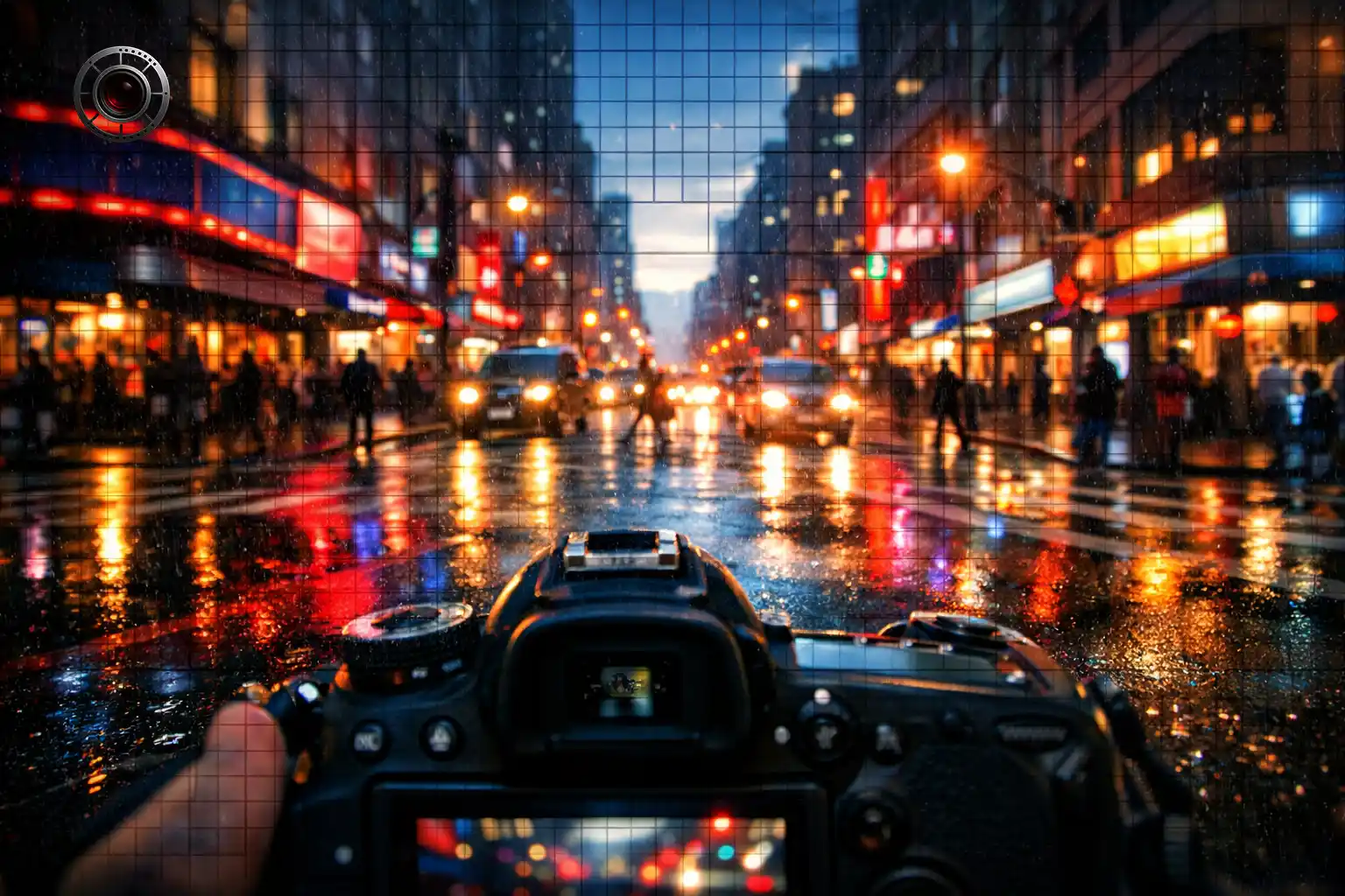 در حالت نورسنجی دوربین ارزیابانه، پردازنده دوربین با تحلیل کل کادر در صحنه های شلوغ و پرکنتراست، نوردهی را متعادل و کم ریسک تنظیم میکند