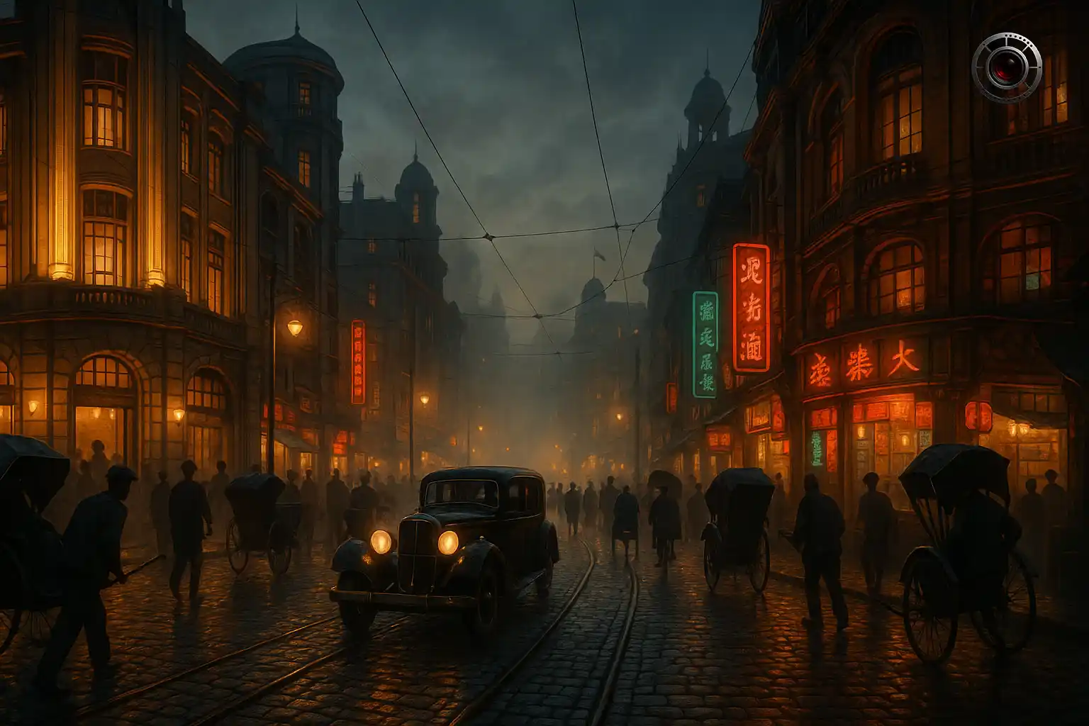 شانگهای امپراتوری خورشید قبل از جنگ ژاپن و چین