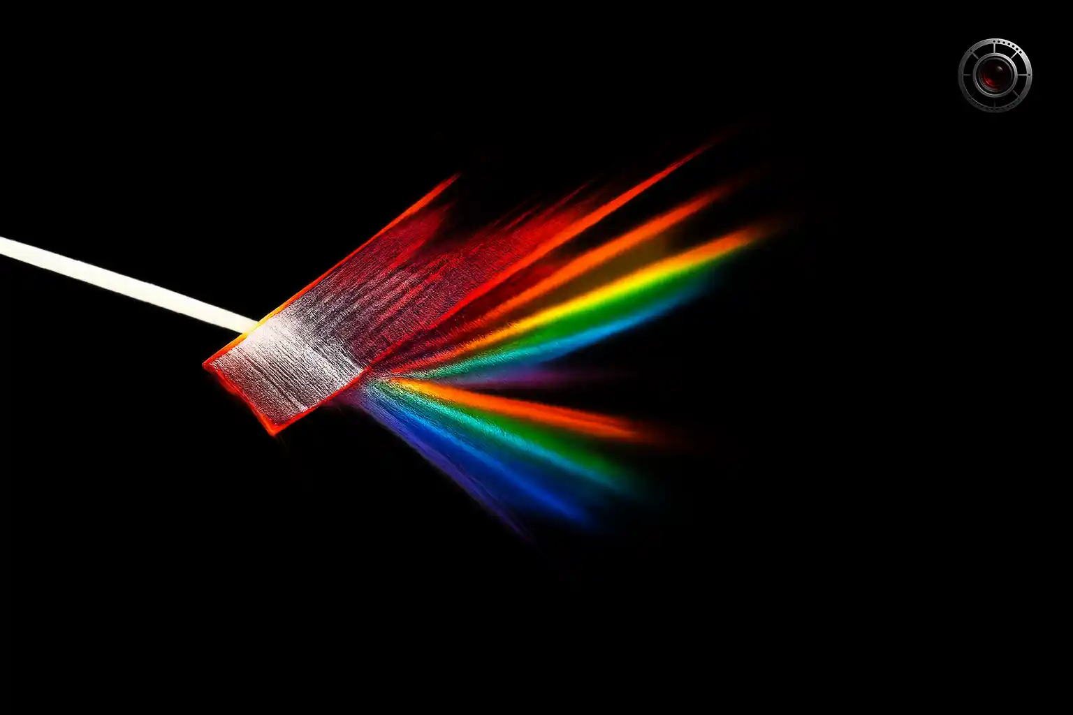 توری پراش نور و تشکیل نوارهای طیفی رنگی