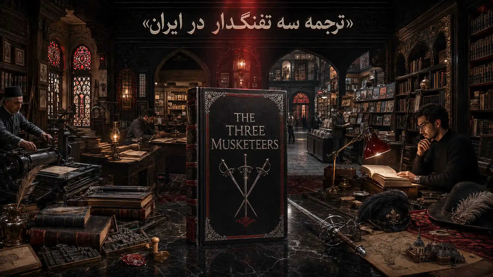 بهترین ترجمه سه تفنگدار