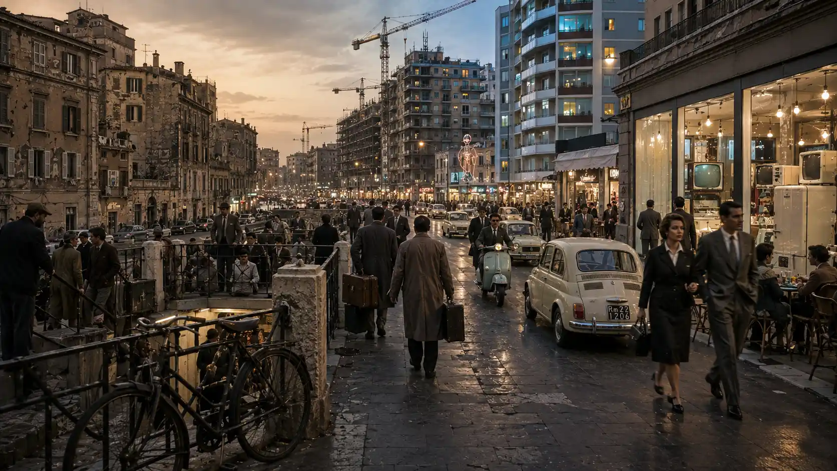 معجزه اقتصادی ایتالیا در دهههای ۱۹۵۰ و ۱۹۶۰ و تأثیر شهرنشینی، مصرفگرایی و مدرنیزاسیون بر سینمای ایتالیا